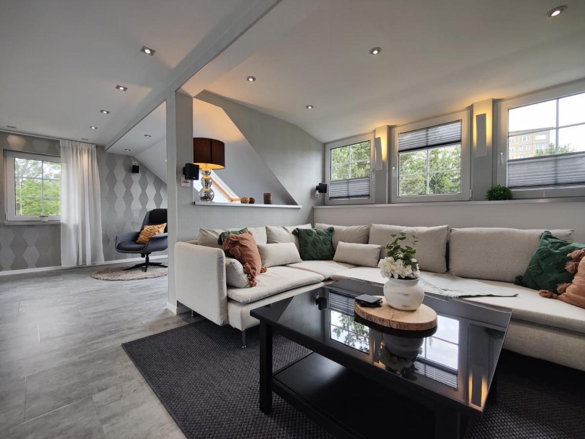 Ferienhaus Villa Adelsberg Mit Dachterrasse In Zentraler Lage Fuer Bis Zu 10 Personen Chemnitz Exterior foto