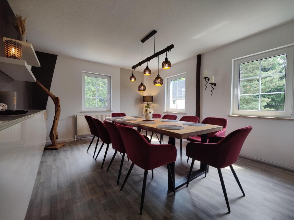 Ferienhaus Villa Adelsberg Mit Dachterrasse In Zentraler Lage Fuer Bis Zu 10 Personen Chemnitz Exterior foto