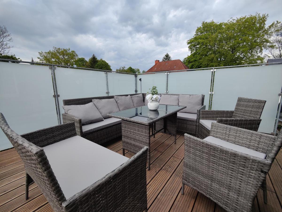 Ferienhaus Villa Adelsberg Mit Dachterrasse In Zentraler Lage Fuer Bis Zu 10 Personen Chemnitz Exterior foto